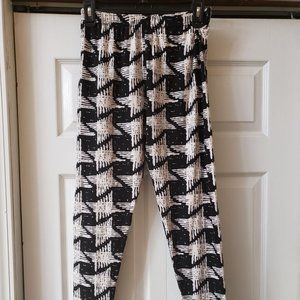 Legging army black & white leggings